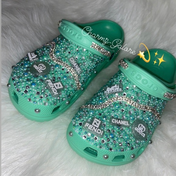 Customized Crocs 🤍 - Picture 3 of 4